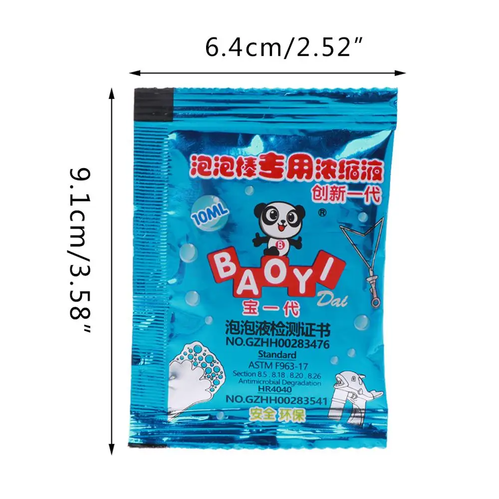 100 Ml Mới Tập Trung Bong Bóng Lỏng Nước Xà Phòng Súng Bắn Bong Bóng Phụ Kiện