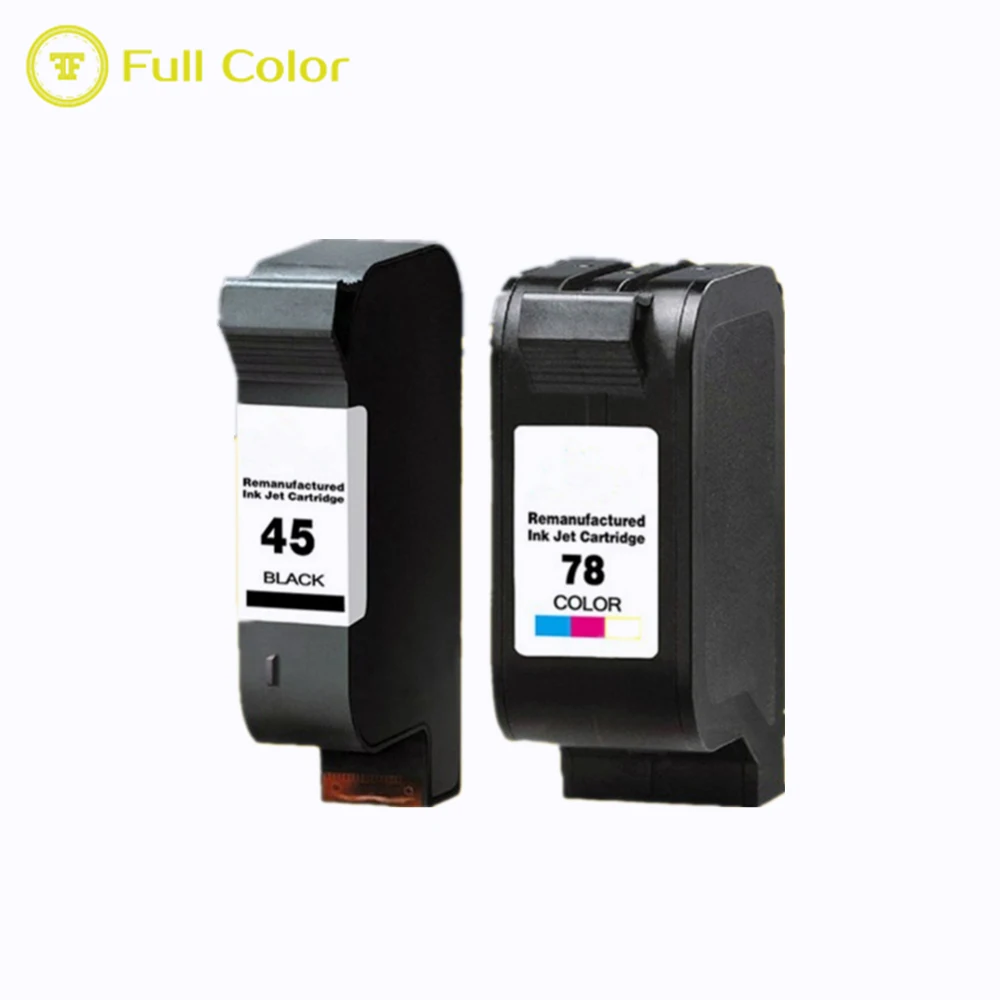 

FULLCOLOR Ink Cartridge 45xl 78xl 45 78 Replacement for HP45 HP78 Hp PHOTOSMART 1218XI 1315VM P1000 P1000XI P1100 P1100XI P2100