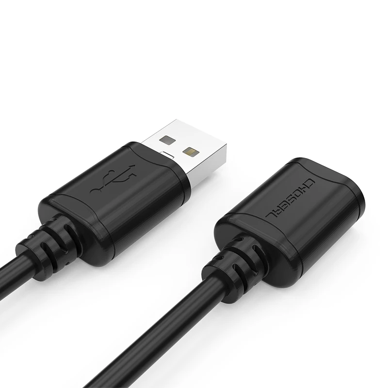 CHOSEAL USB 2,0 Удлинительный кабель Удлинительный шнур для мужчин и женщин Удлинительный шнур USB кабель удлинитель для телефона USB флеш-накопители