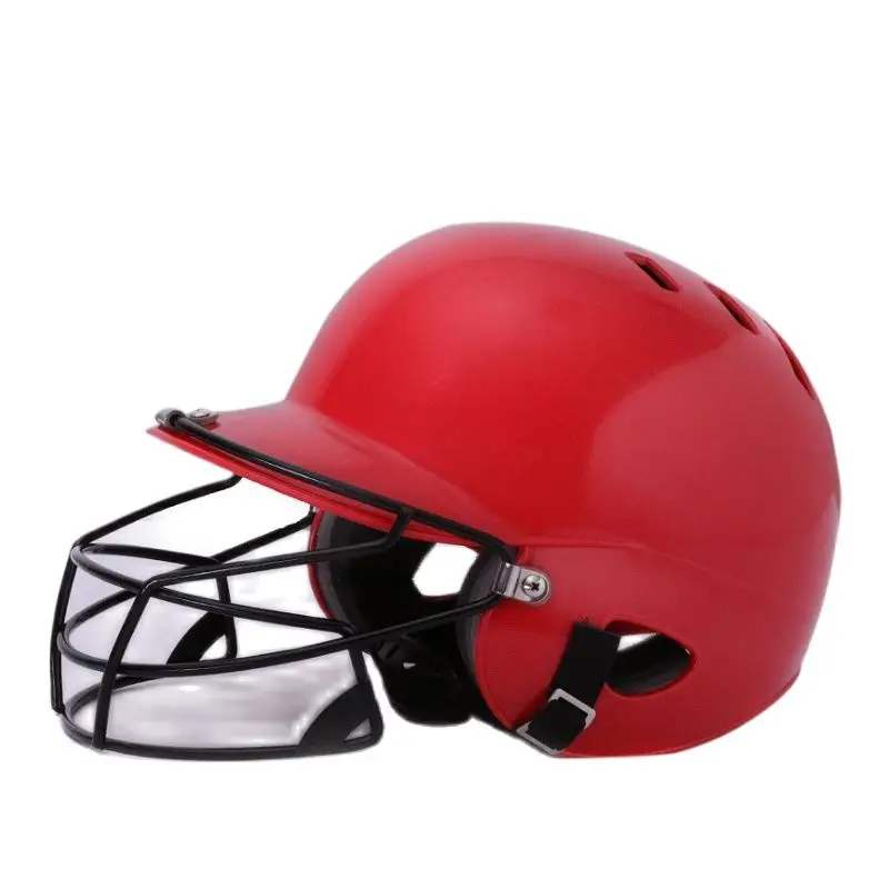 Baseball softball helmet children youth adults baseball hitting helmet head, face and ears wear a mask and a shield