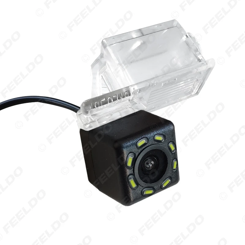 FEELDO Car Rear View Camera AHD With 4/8/12LED For Geely Emgrand EC718/EC715 Reverse Parking Backup Camera #HQ3894