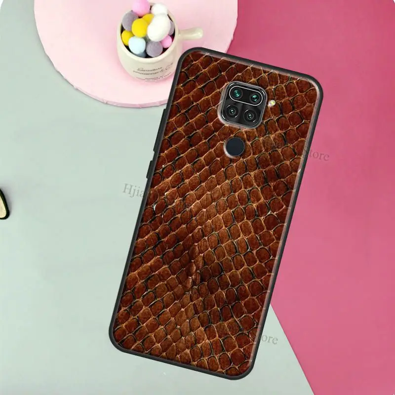 Cobra Python Snake Skin For Redmi Note 11 Pro Case For Redmi Note 9 8 10 Pro 9S 10S Cover For Redmi 10 9 9C 9A 9T