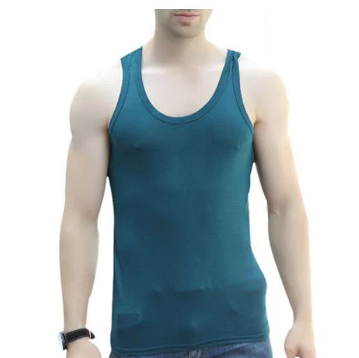 summer large tank tops men tees plus size big 5XL Casual 7XL 9XL 10XL cotton soft Home loose 175kg tank tops elasticity black 54