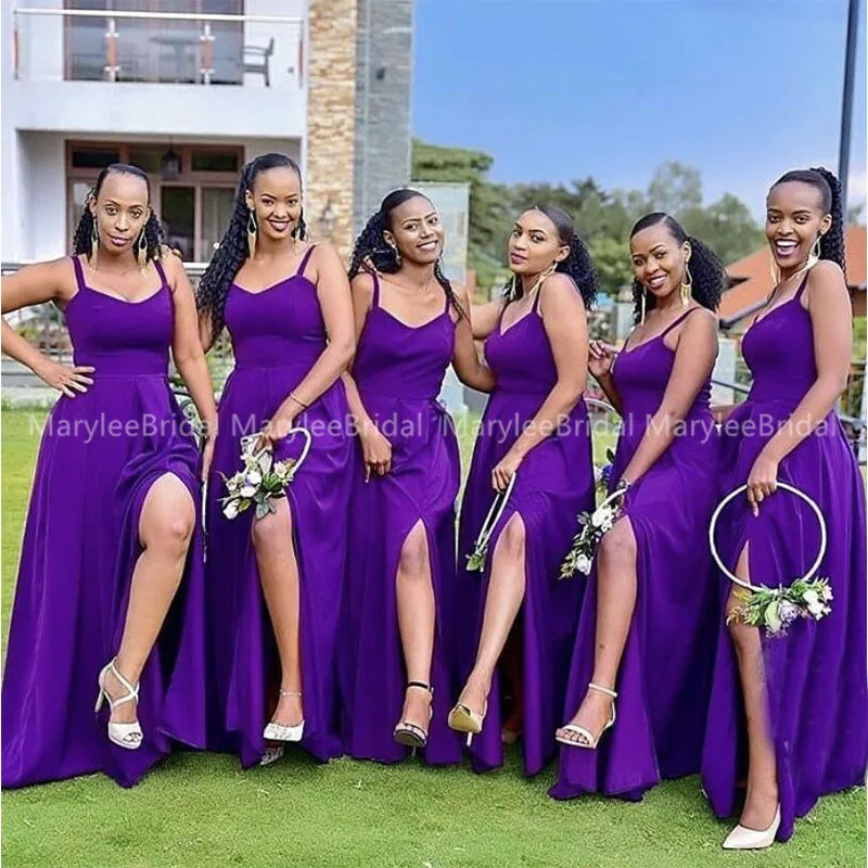 Maid Of Honor Dresses For Weddings Purple AliExpress