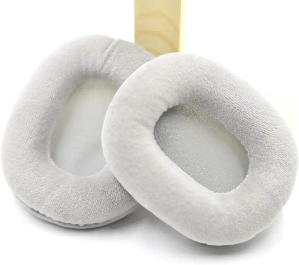 استبدال رمادي القطيفة بطانة للأذن وسادة للصوت تكنيكا ATH-M50 M50S M50X M40 M40S M40X سماعات الرأس