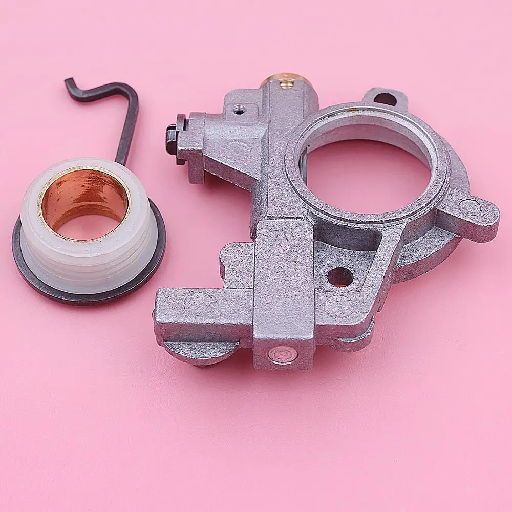 Bomba de aceite con Kit de resorte de engranaje helicoidal para motosierras Stihl MS460, MS461, MS441, 046, pieza 1128, 640, 3206, 1128, 640, 7112