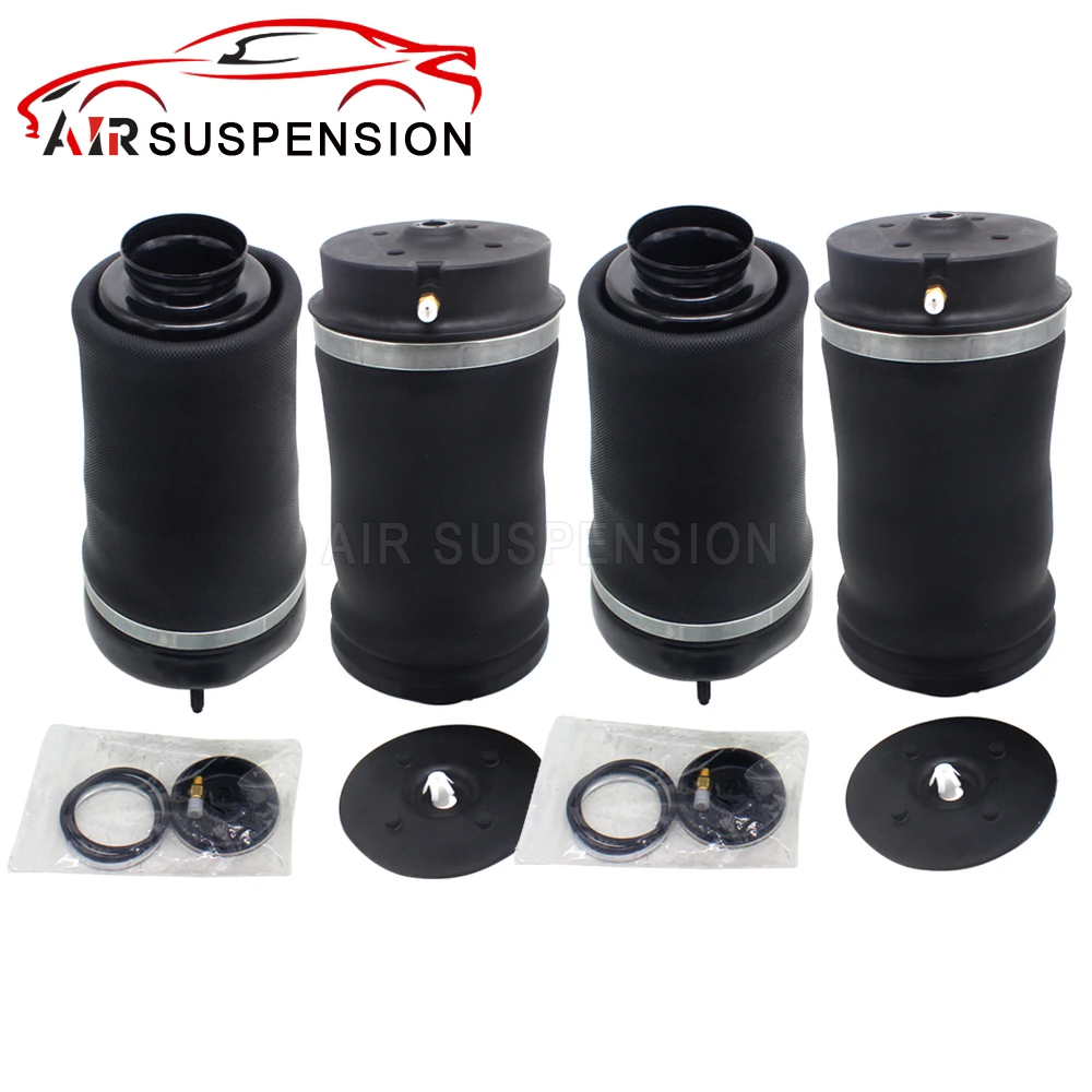 4PCS Front Air Spring+Rear Airmatic Shock Spring Bag For Mercedes W164 X164 ML Air Suspension Shock Strut 1643206013 For Car