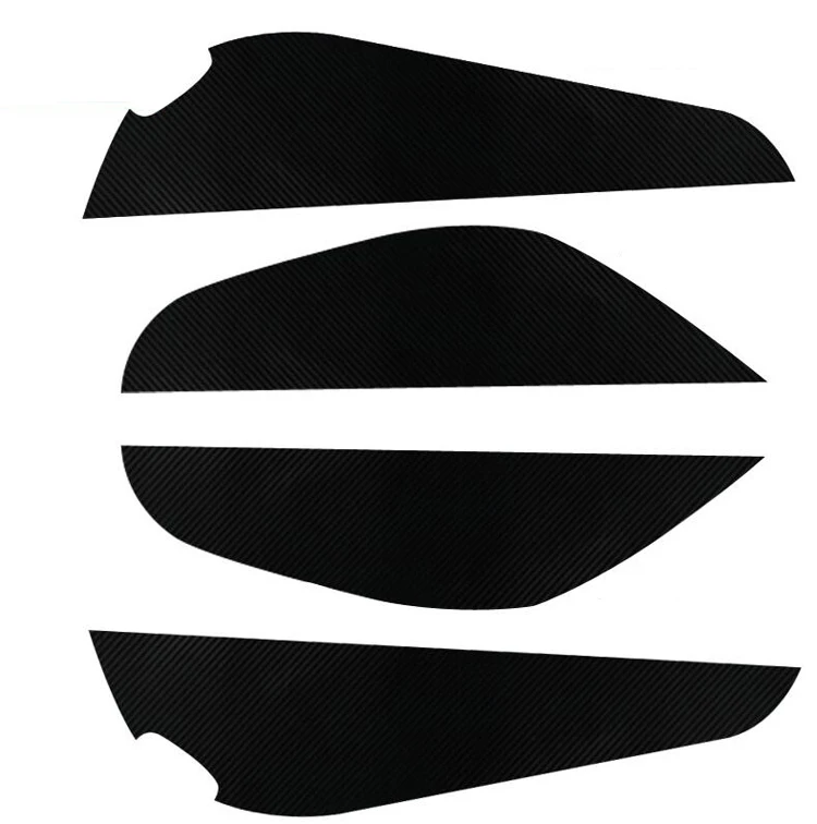 Car Styling Side Door Inner Decal Anti-kick Protective Carbon fiber Flim Sticker For Kia Sportage 2011 2012 2013 2014