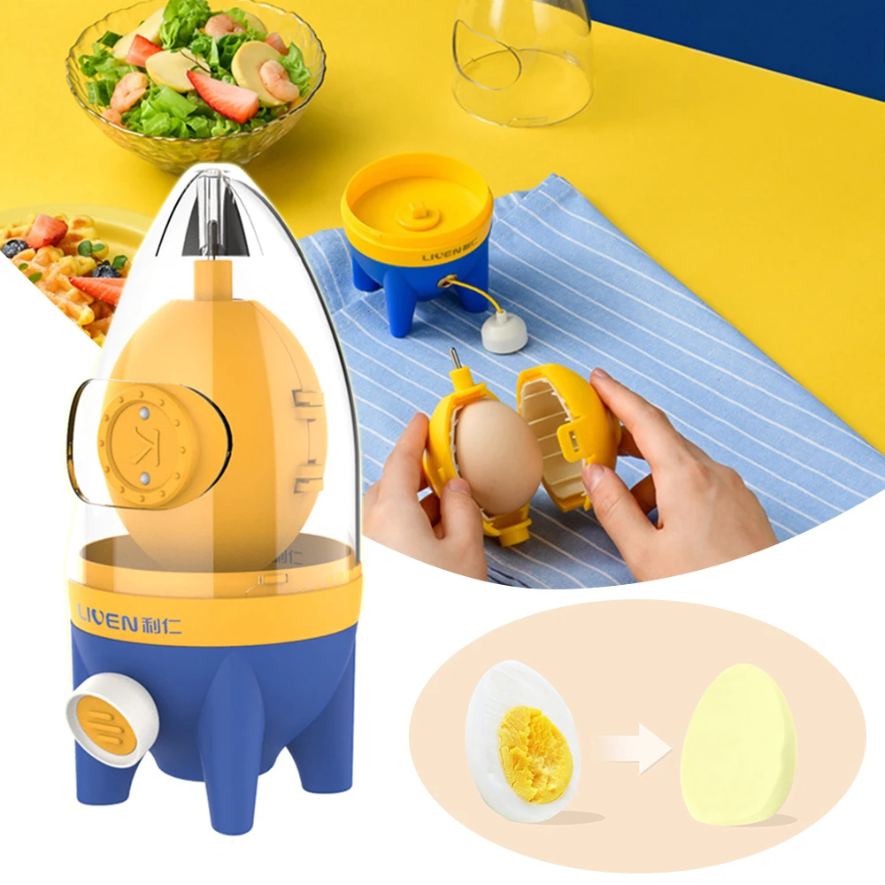 Manual Golden Egg Puller Scrambler Household Kitchen Tool Egg White Yolk Mixer Albumen Blender Shaker Without Breaking Eggs