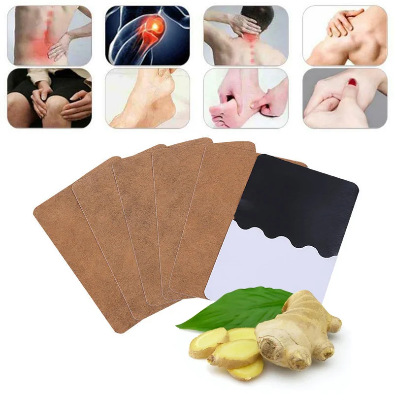 Keep Warm Compress Cervical Vertebra Herbal Ginger Patch for Physiotherapy Dropshipping --01