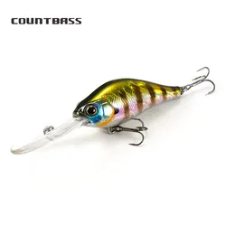 COUNTBASS Crankbait 65mm 14.5g Deep Diver Floating Hardbaits Fishingg Lures Diving Depth 4m Crank Wobblers  Angler's Lure