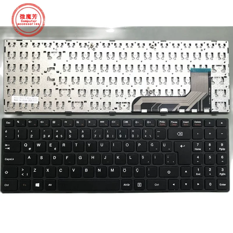 

TR New for Lenovo tianyi/Ideapad 100-15 100-15IBY 100-15IBD 300-15 B50-10 B50-50 Keyboard