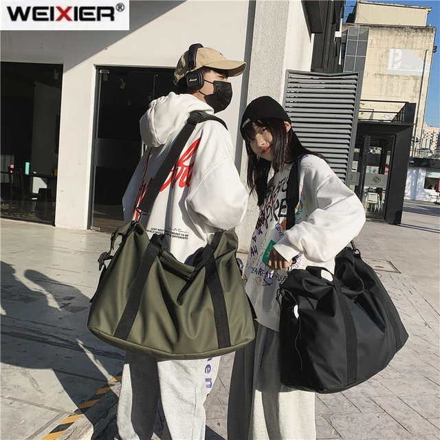 Korean duffle bag hot sale