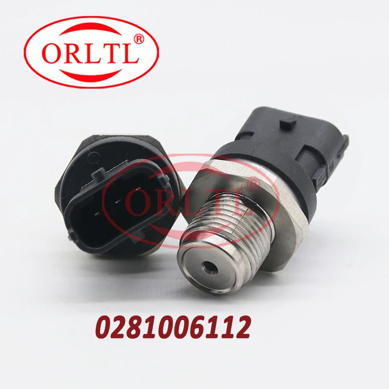 0 281 006 112  Common Fuel Oil Pressure Sensor 0281006112 For B0SCH  NEW HOLLAND 1800 Bar