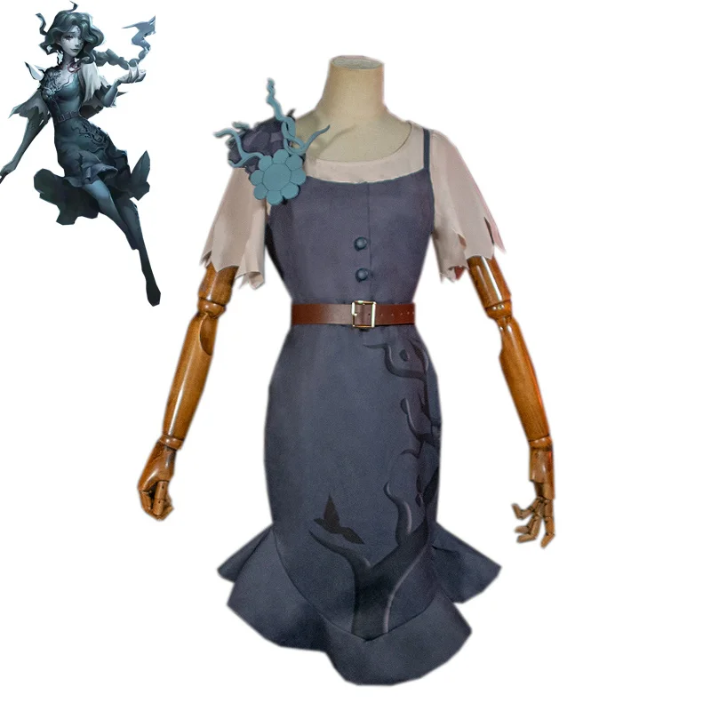 

Game Identity V Fisher Girl Grace Cosplay Costume Women Fancy Dress Halloween Carnival Uniforms Outfits Custom Made
