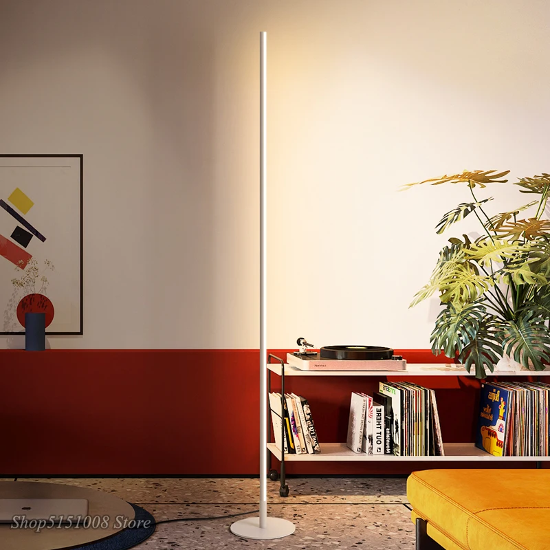 Nordic Minimalist LED Floor Lamps Living Room Led Aluminum Vertical table lamp creative wall lamps hanging lamps Decor Luminaria