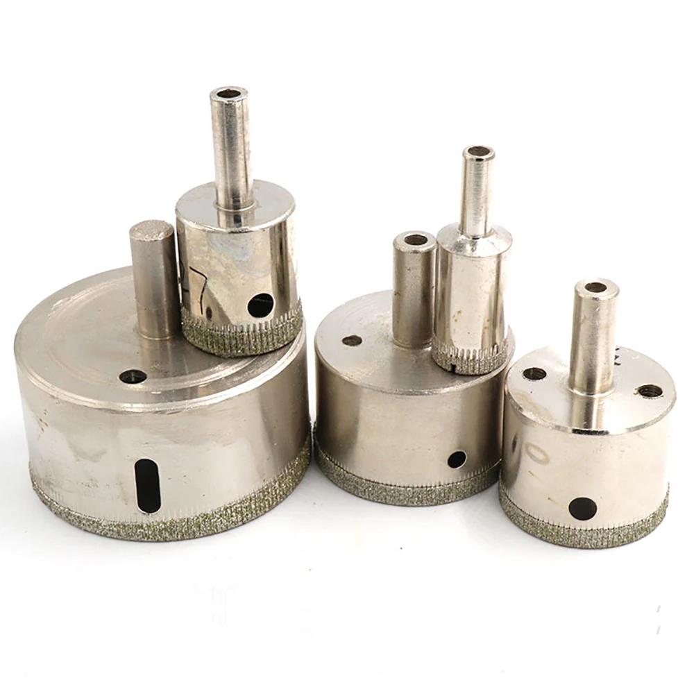 7-90Mm Diamond Hole Saw เจาะกระเบื้องหินแกรนิตหินอ่อน Holesaw Cutter