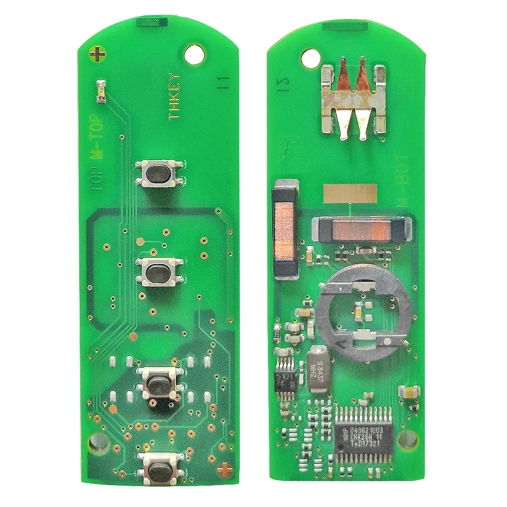 Keyecu inteligentny pilot z kluczykiem samochodowym FSK 315MHz 4 przyciski 4D63 Chip dla mazdy 6 2009 2010 2011 2012 2013, FCC ID: KR55WK49383