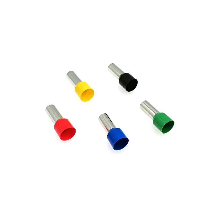 10/50pcs Tube Insutated Crimp Terminal Electrical Wire Connector Ferrule E25-16 Crimping Terminals Connector Cable VE 4AWG 25mm2