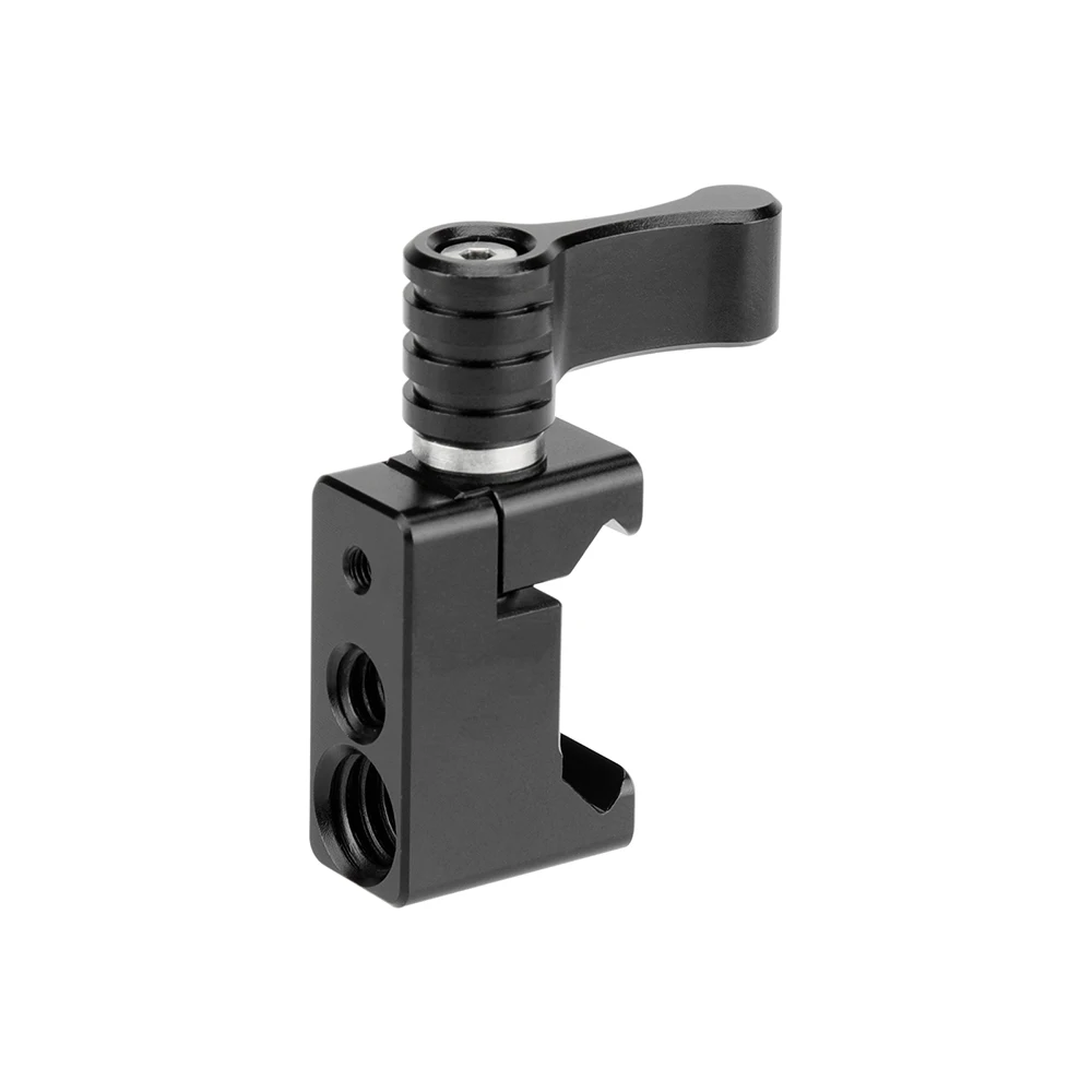 Kimrig liberação rápida braçadeira da nato com 1/4 "3/8" m3 rosca para dslr sapato frio/monitor suporte/bola cabeça extensão braço mágico