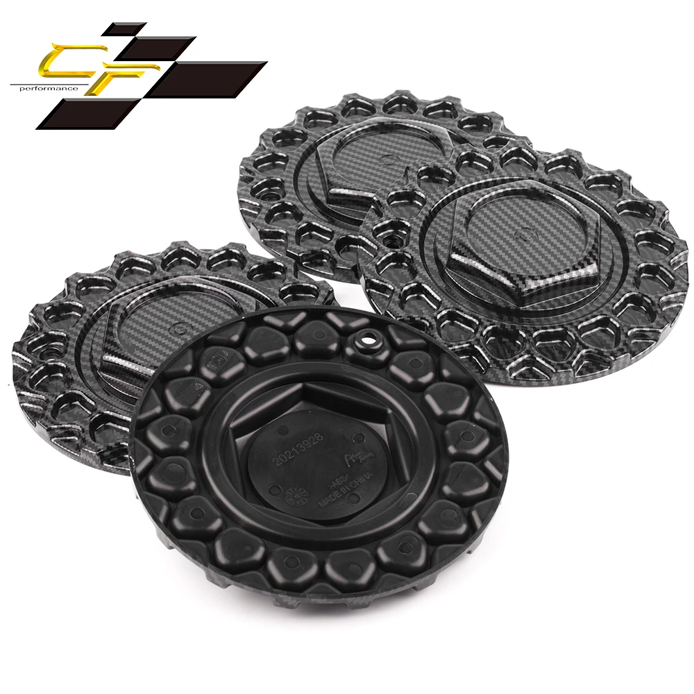 4PCS 168mm Wheel Center Cap For RS STYLE 5  AV05 Racing 606 002R Rim Hub Cover 09.24.004  09.24.028 Car Hubcap Accessories