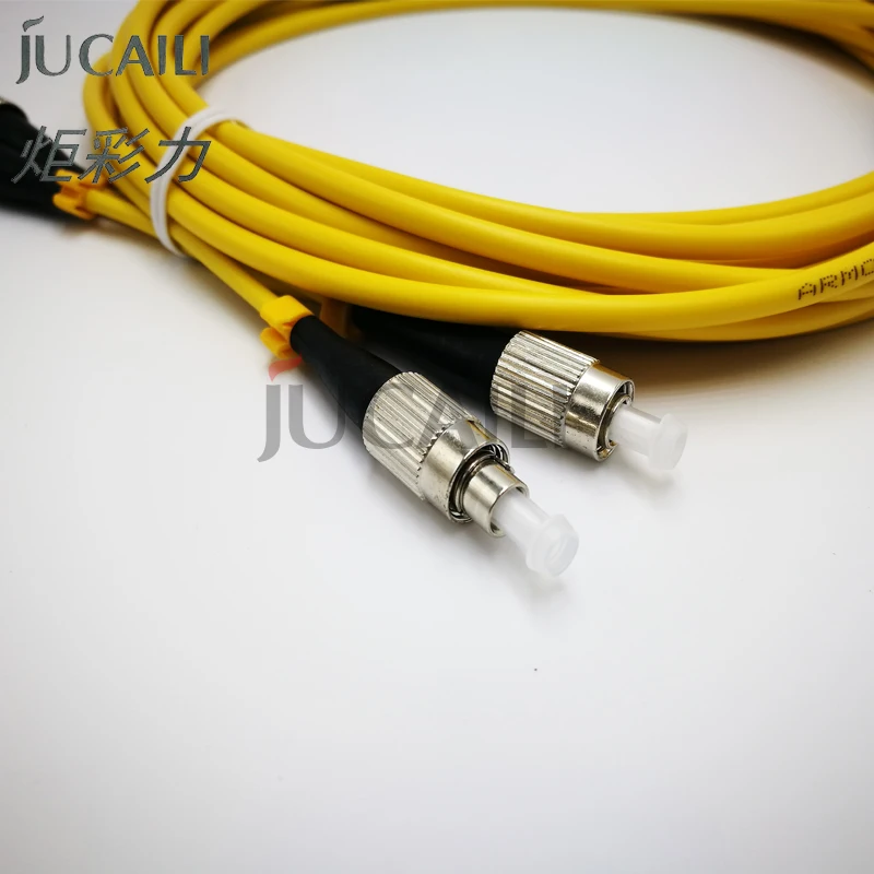 Jucaili 2PCS drucker FC/FC doppel core optical Fiber Kabel für galaxy unendlichkeit challenger phaeton drucker datenkabel