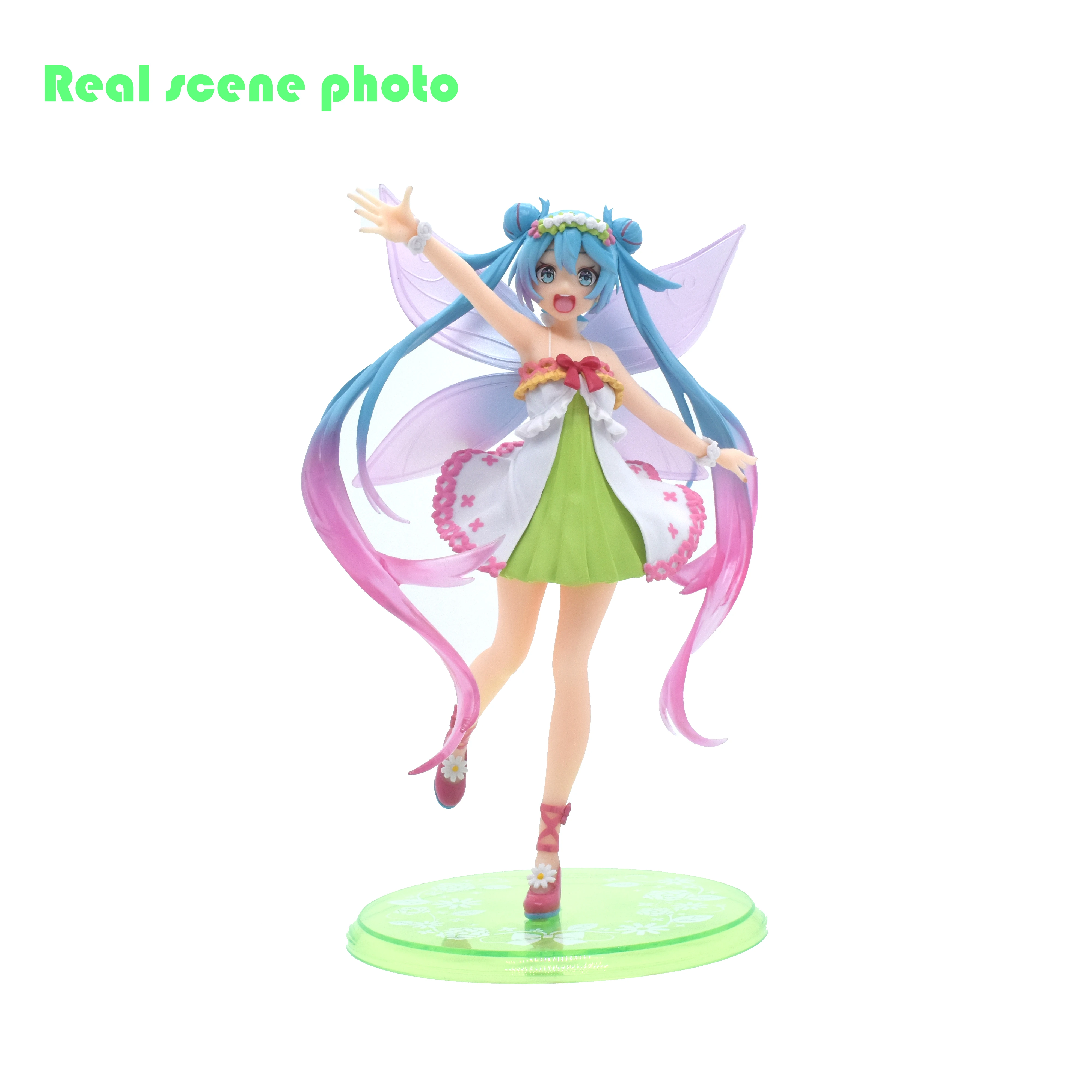 Original Taito 2020 MIKU 3rd Season Spring Ver. Figure PVC Model Doll Colletible Toys