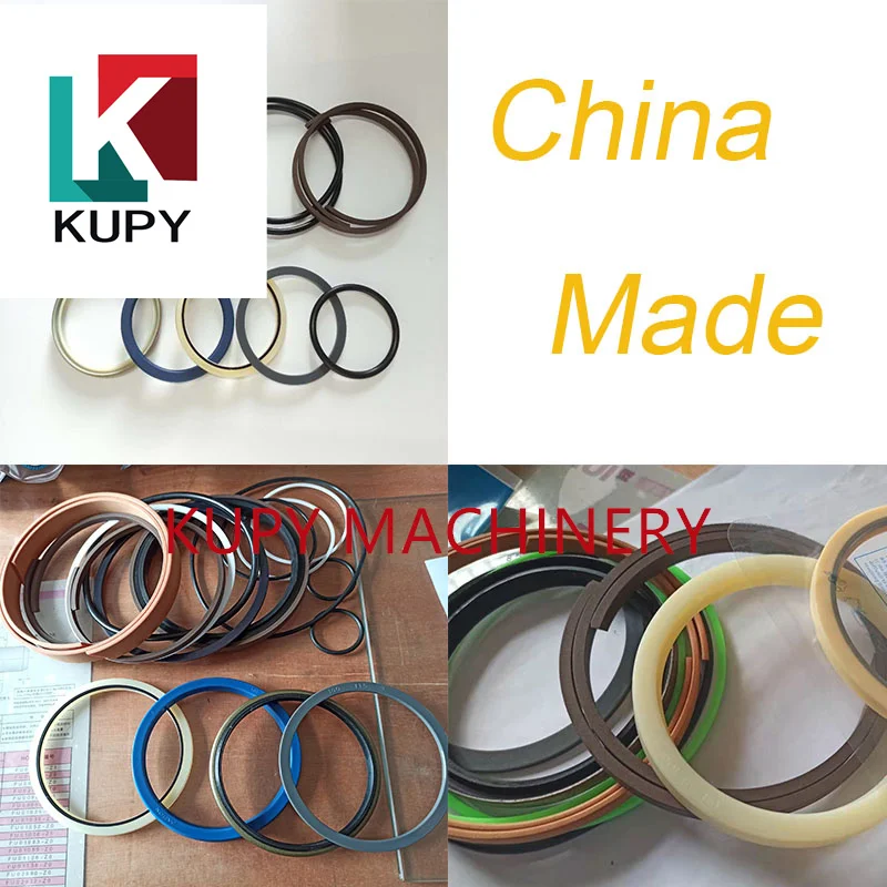 KUPY KATO HD820-1 HD820-2 HD820-3 Excavator Boom Cylinder Seal Kit NOK SKF China Made Oil Seal