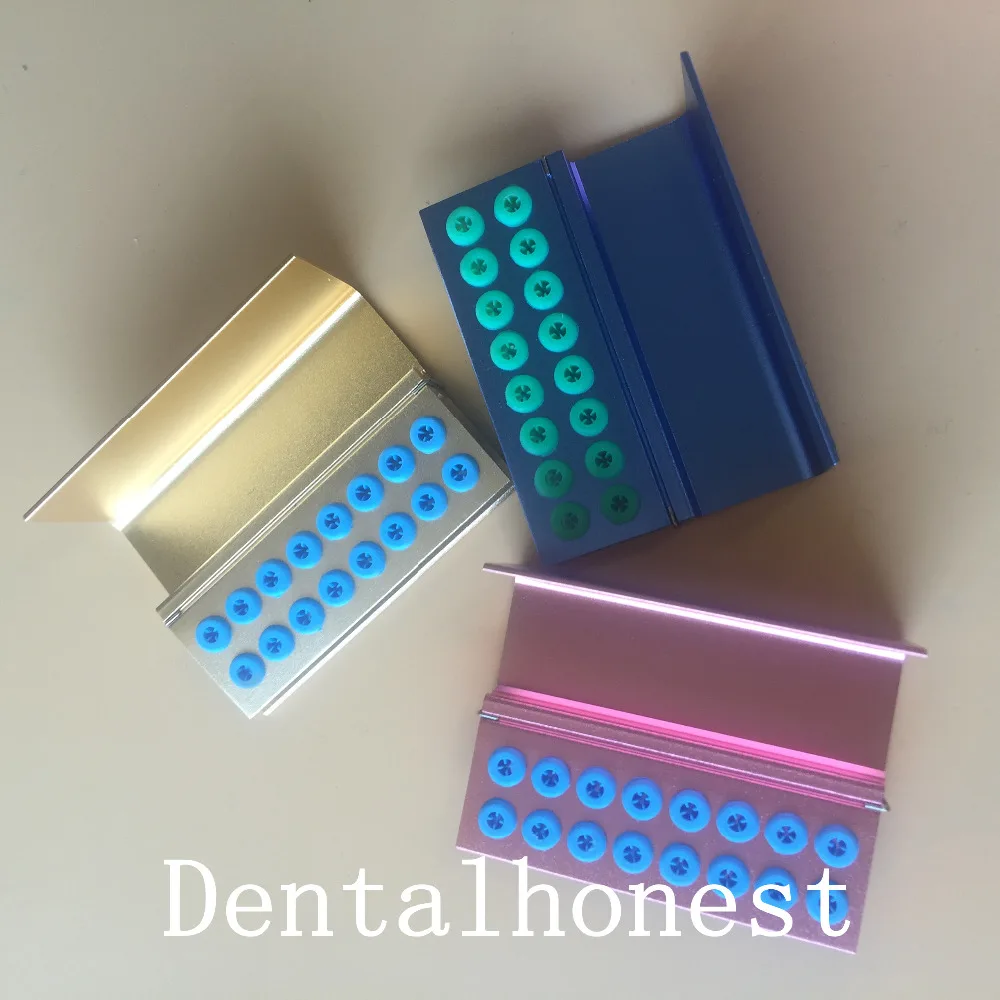 

3 pcs Dental FG RA Bur Tips Disinfection Holder Block Sterilizer - Multifunctional