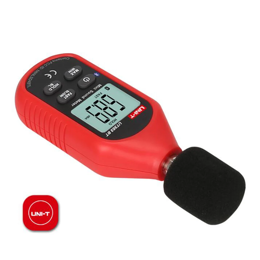 UNI-T UT353BT Sound Level Meter Digital Bluetooth Noise Meter Tester 30-130dB Decibel Monitoring Sound Level Meters.