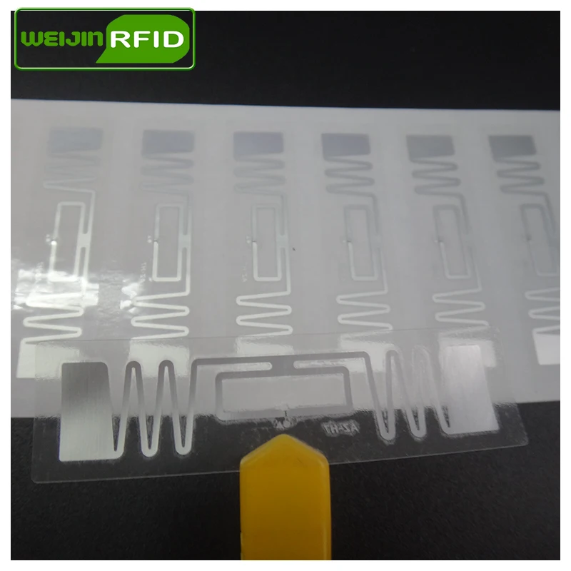 RFID sticker UHF NXP Ucode7 AZ-H7 wet inlay 915mhz 900 868mhz 860-960MHZ EPCC1G2 6C smart card adhensive passive RFID tag label