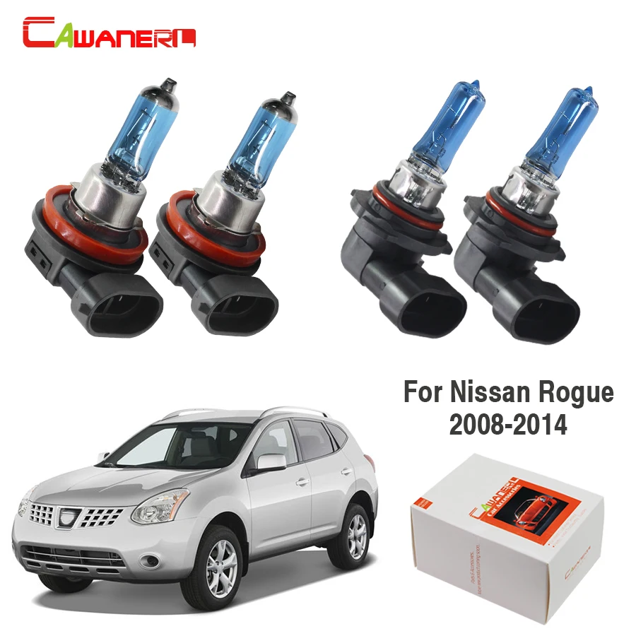 

Cawanerl для Nissan космического аппарата изгой, 4-дверный 2008-2014 100 Вт автомобильный Стайлинг галогенные передние противотуманные лампы головной светильник высокого 12В для ближнего и дальнего света Высокая Мощность 2 пары в наборе