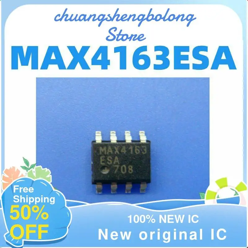 

5 шт. MAX4163 MAX4163ESA SOP8 Двойной рабочий усилитель новый оригинальный IC