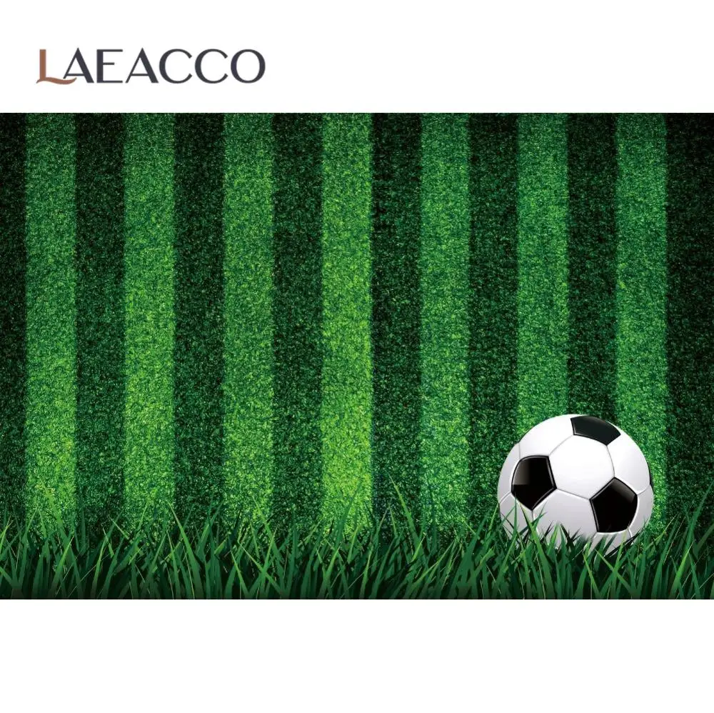 

Soccer Football Backgrounds For Photography Green Grass Stadium Goal Baby Child Photozone Birthday Party Portrait Photo Backdrop