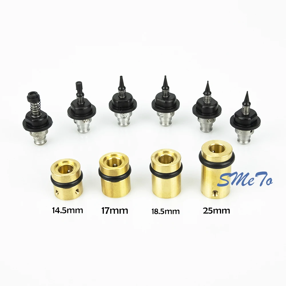 SMT Juki uchwyt dyszy przegub obrotowy SMT złącze SMT części zamienne uchwyt dyszy 14.5mm 17mm 18.5mm 25mm dla dyszy maszyny JUKI