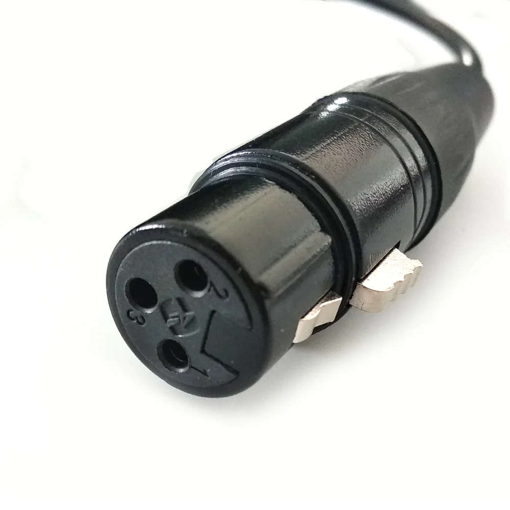 USB a XLR 3P hembra para FreeStyler X2 DMX512 Q-light uDMX para Control de iluminación de DJ Cable codificador adaptador de interfaz USB DMX