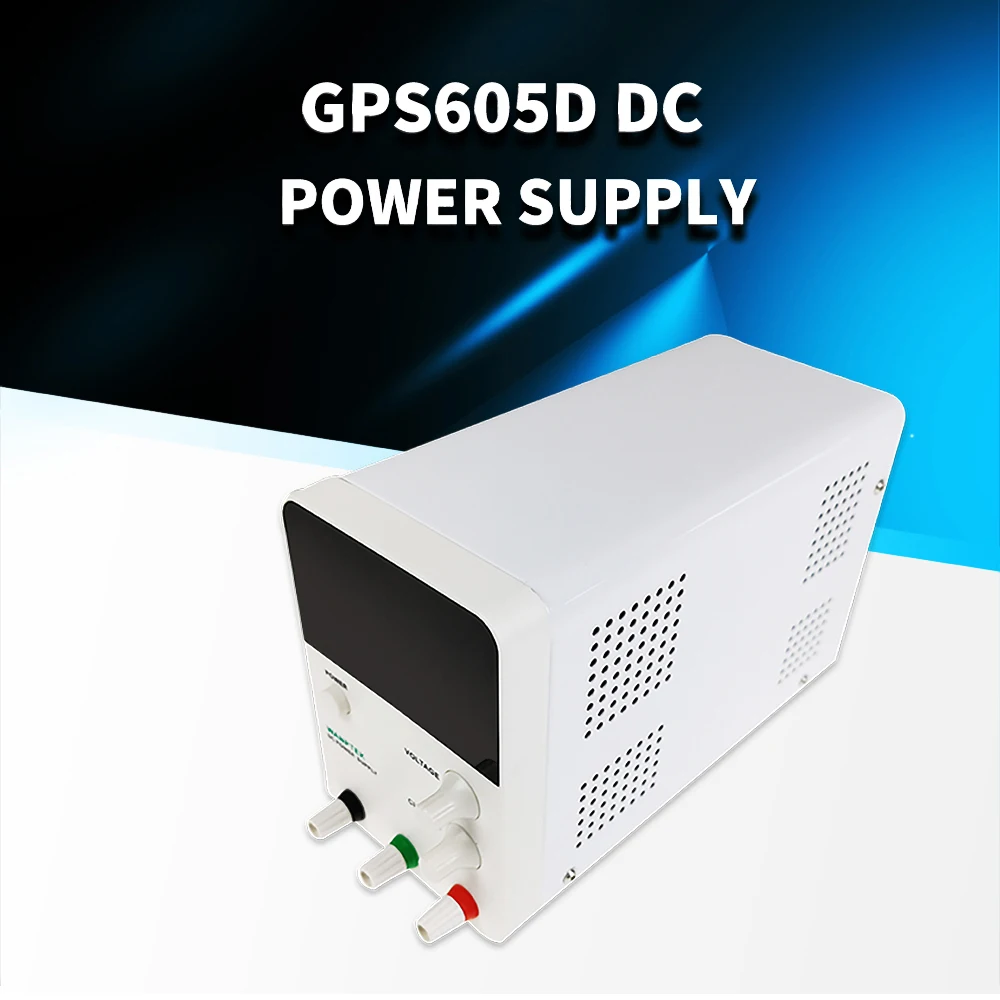 

GPS605D High Precision Adjustable Digital DC Power Supply 60V/5A AC220V AC110V