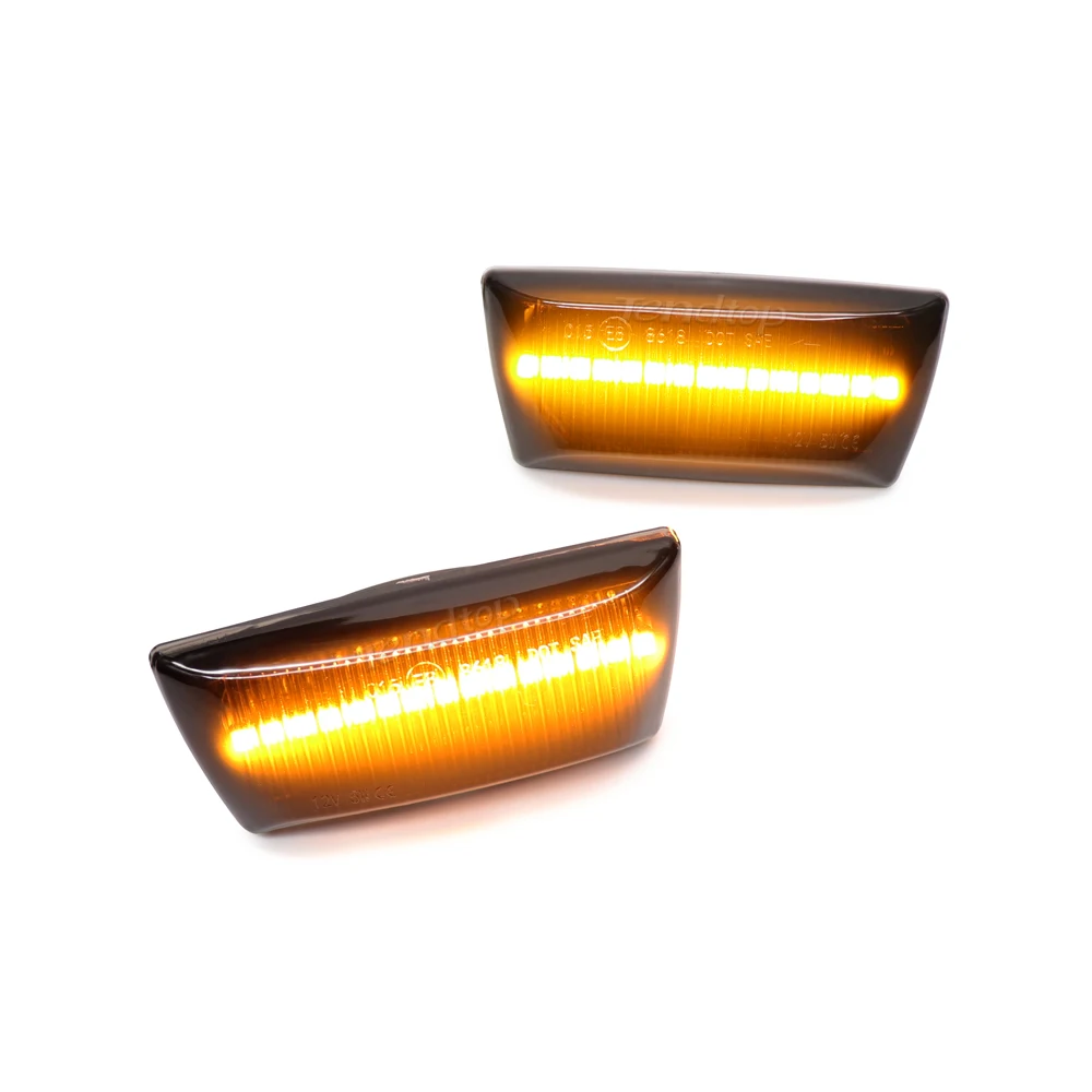 2pcs For OPEL Astra H Zafira B Corsa D Insignia A Meriva B Chevrolet Cruze Dynamic Blinker LED Light Turn Signal Sequential Lamp