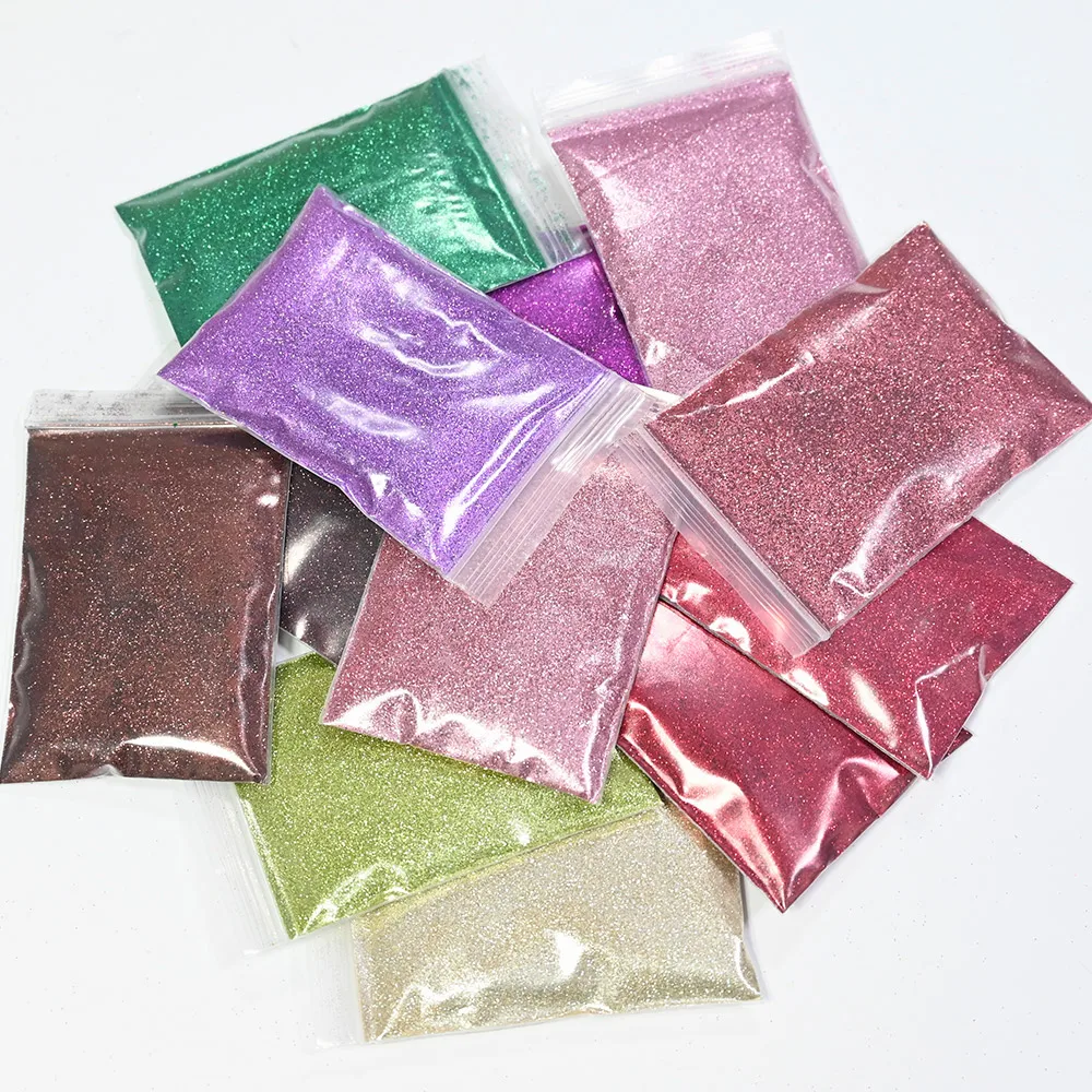 0.2 1/128 Multi-color Holographic Mirror Glitter for Nail Art,(Extra Fine Glitter), 50 Grams Holo Ultra Fine Nail Glitter Powder