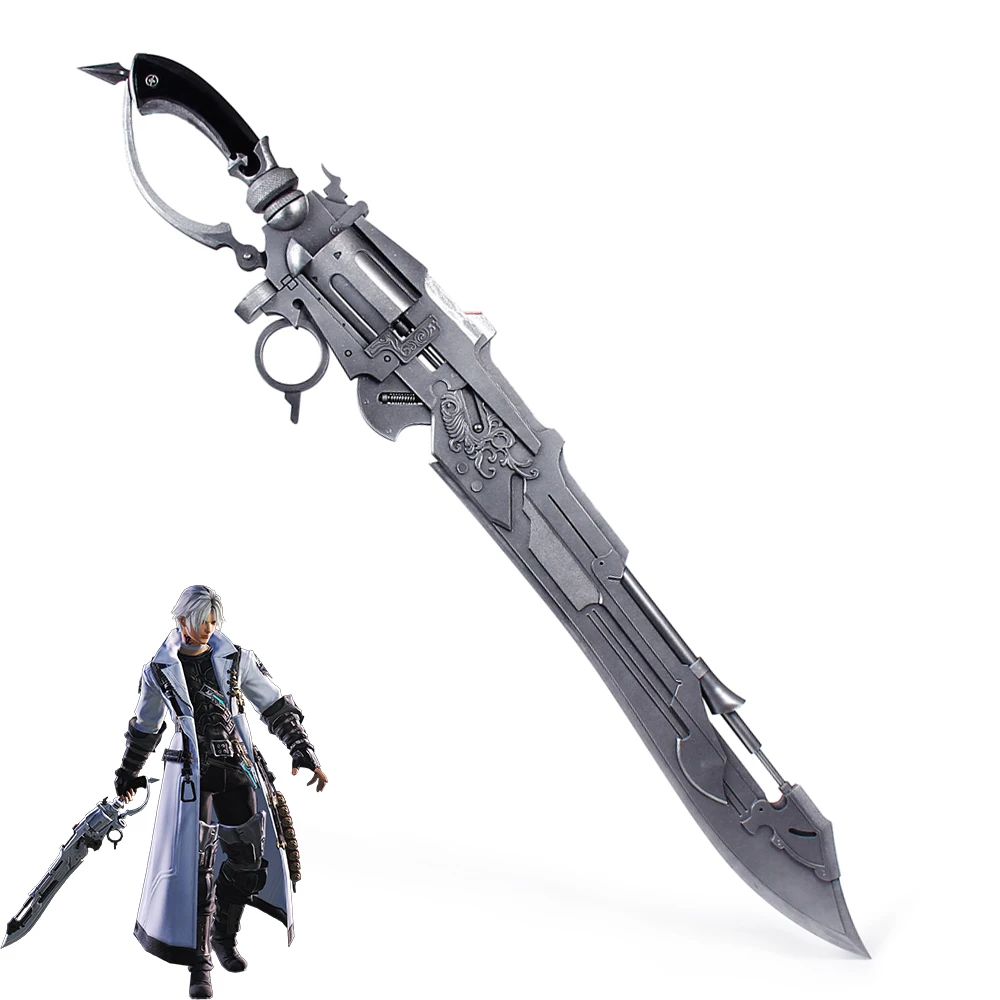 Final Fantasy XIV FF14 Thancred Waters Prop Cosplay Replica Gunblade