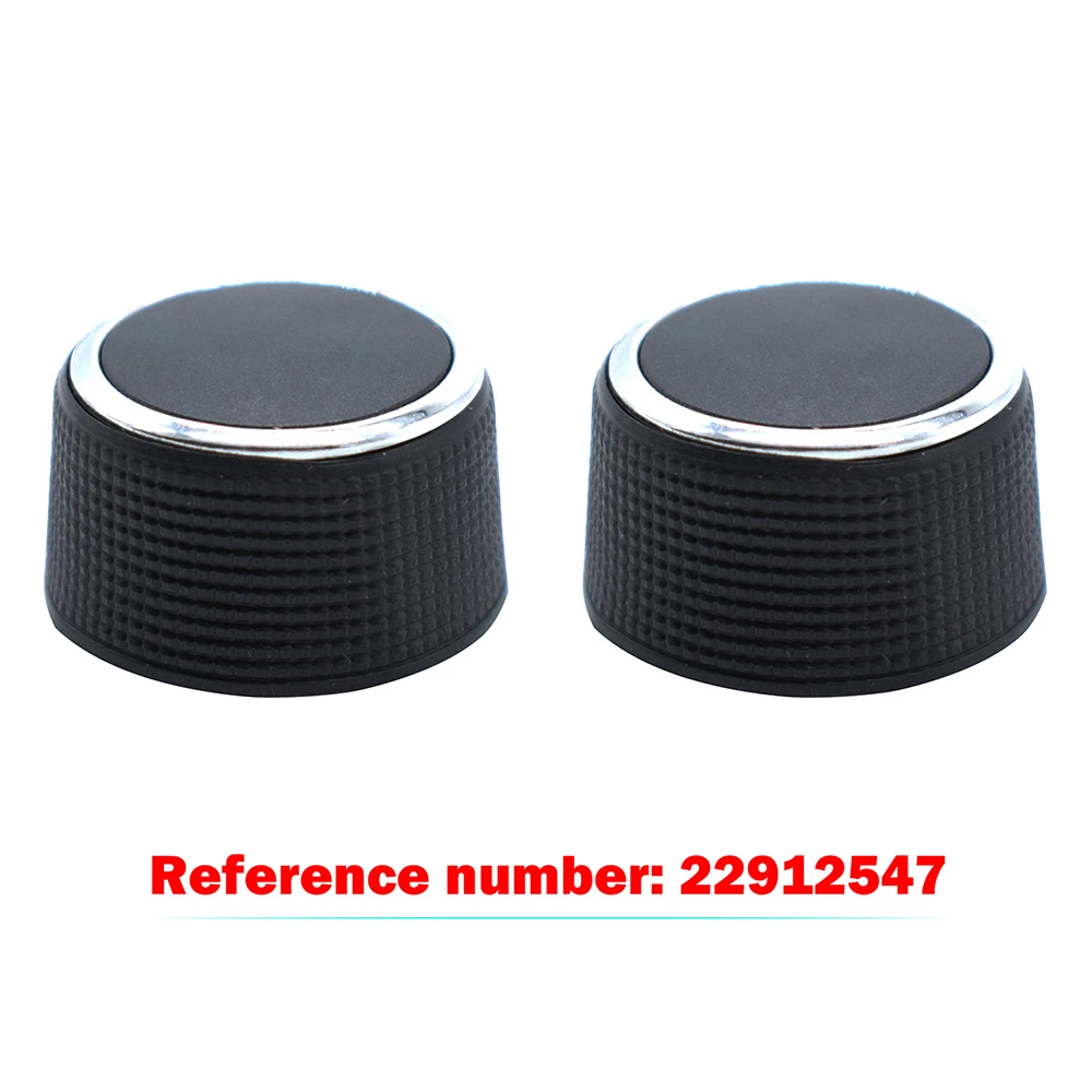 2x For Chevy Tahoe Suburban GMC Sierra Yukon Acadia Cadillac Escalade Rear Radio Audi Knob 22912547 Radio Volume Control Buttons