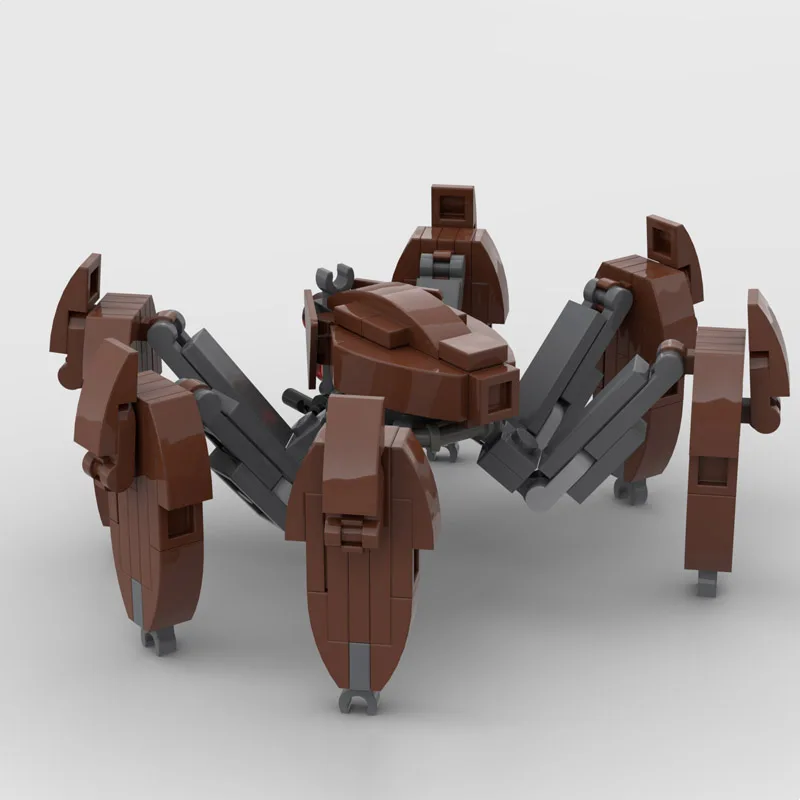 NEW The Crab Battle Doll Robot MOC Building Block in The Clone Wars and Preludes Trilogy DIY Bricks Minidolls Toys Gifts