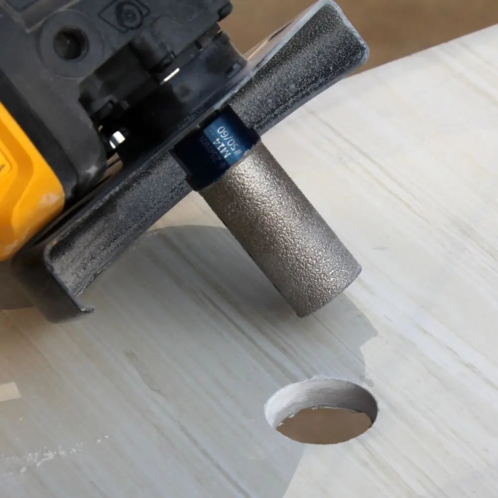 Punte diamantate Raizi 1 Pc per piastrelle in gres porcellanato marmo granito 10/15/20/25mm foro brasato ingrandisci forma punta di fresatura
