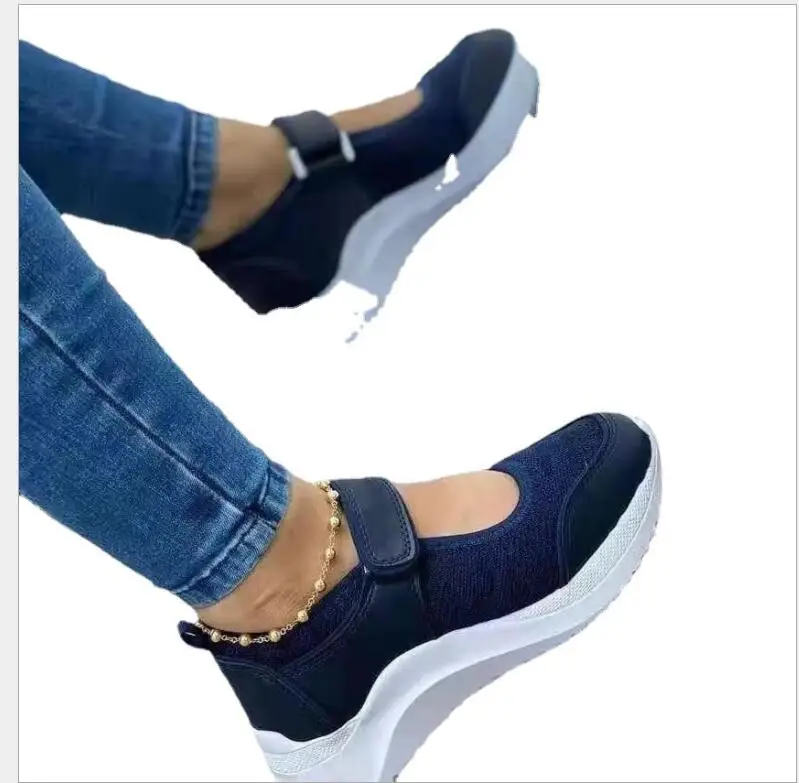 

New Autumn Summer Women Casual Shoe Sneakers Women Flats Shoes Mesh Breathable Platform Black Red Non-slip and comfortable Shoes