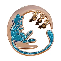 Shiny Mew Moon Badge Lovely Gamers Accessory