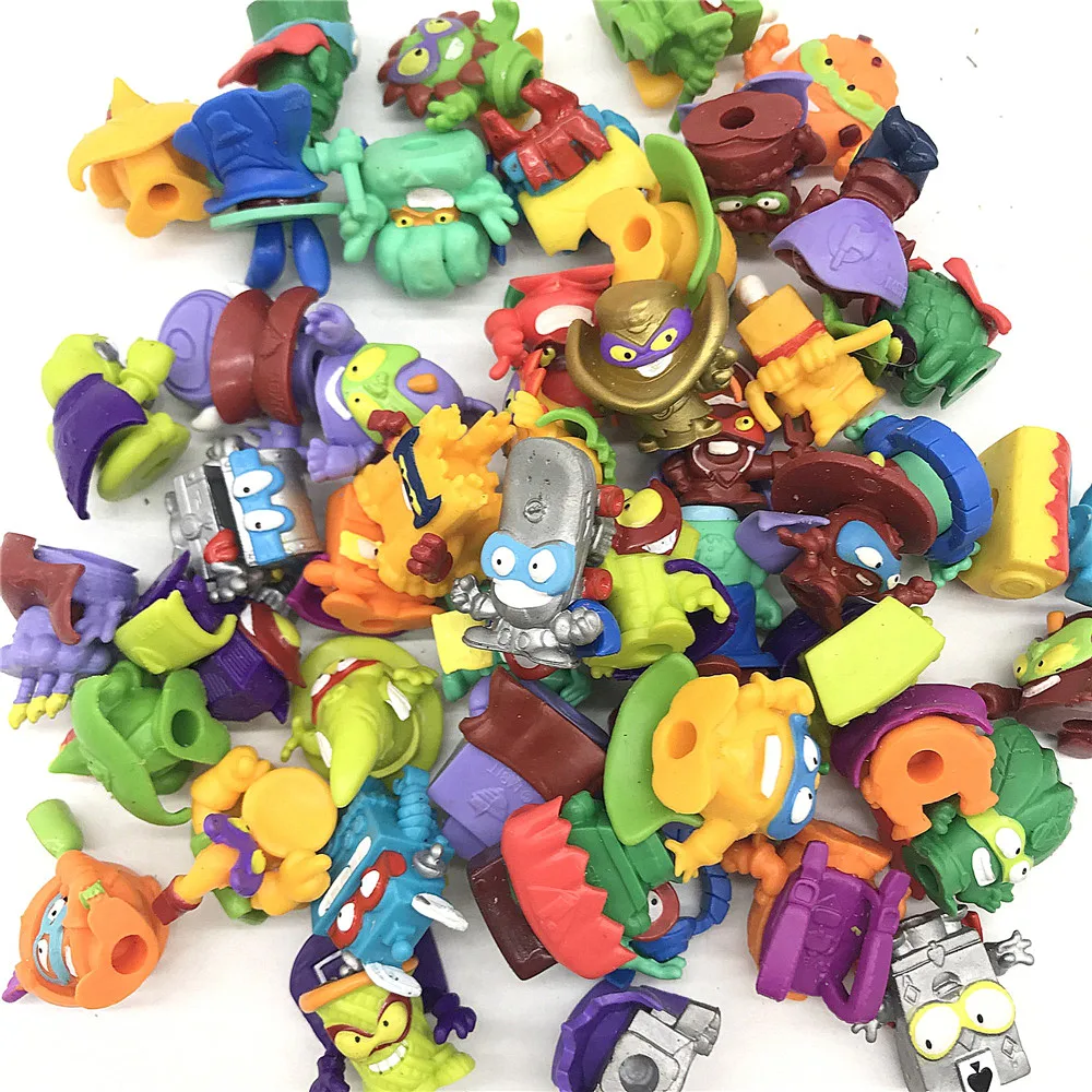 Superzings  Series super zings 1 2 3 4  5 Garbage Rubber Figures Toy Collection Model Rubber Toy for Kids Gift