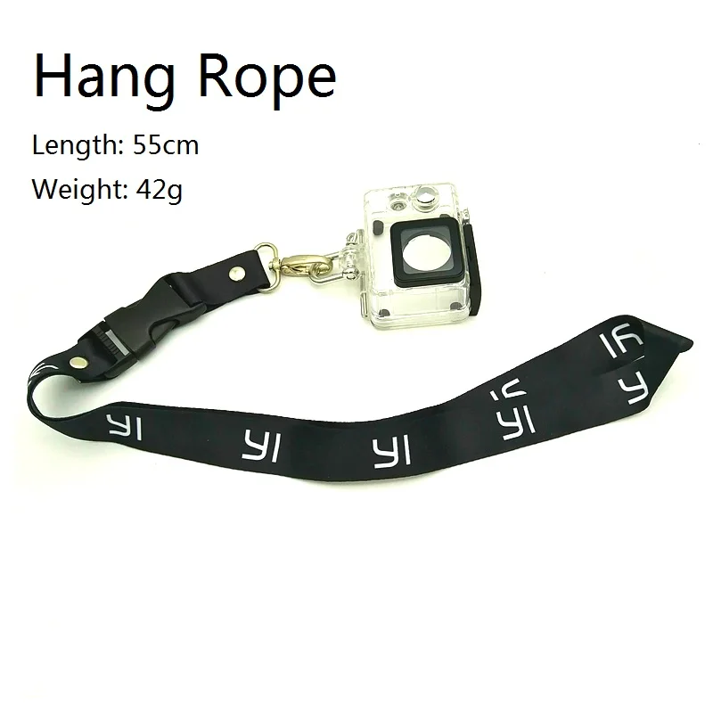 Gopro Hero용 카메라 넥 슬링 손목 스트랩 131211075   Max Mijia SJCAM SJ6/8/10 EKEN H9R DJI Osmo One x3 안전 로프 액세서리