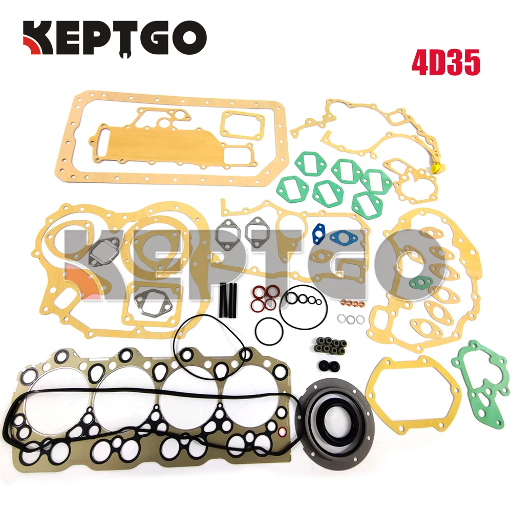 

Full Gasket Kit For Mitsubishi 4D35 4D35T Engine Overhaul Rebuild Kato Excavator