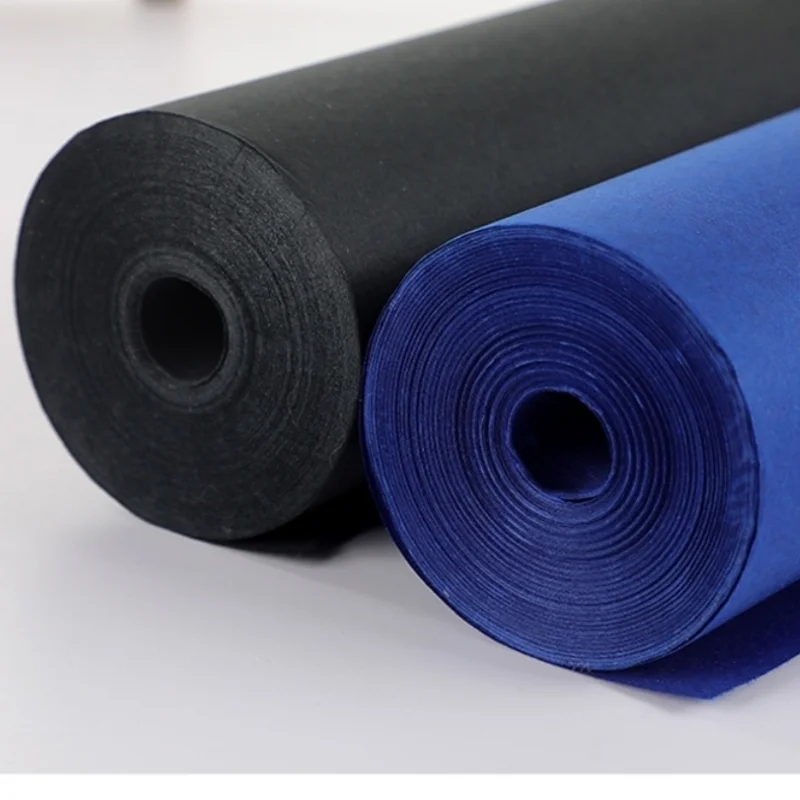 Thicken Chinese Calligraphy Paper Papel Arroz Black Blue Xuan Paper For Paper-cutting Half Ripe Rijstpapier Carta Di Riso