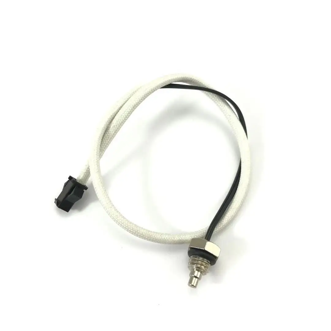 NTC50K 28cm Temperature Sensor Thermistor Thermal Resistor with 2 wires plug M8 thread probe be used with our US211M